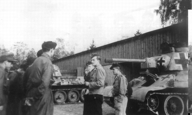 T-34 m.42/43 from Kommandoverband &quot;Jaguar&quot;