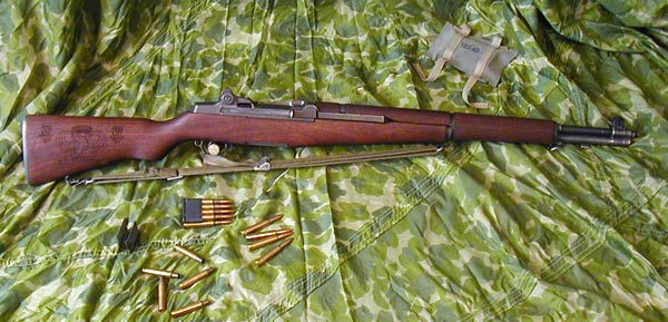 CMP M1 Garand Rifle in a custom stock provided by Boyd’s Stocks. This rifle was presented to WWII veteran Daryl “Shifty” Powers, who was a member of the famed 101st airborne 506th E Company. The rifle has the same last three digits in the serial number as the one Powers carried in the service.