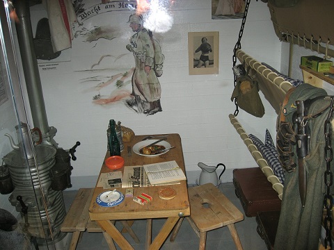 Originals in a Danish Bunker Museum.