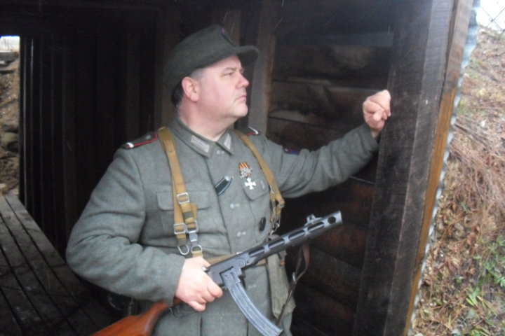 Dolokhov with PPSh-41